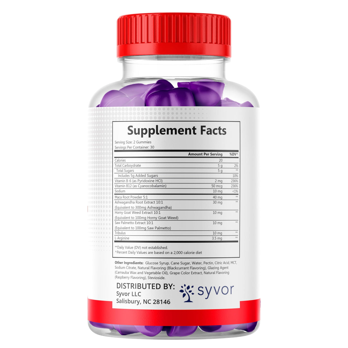 (2 Pack) Vital Pump XL Gummies , Official Vital PumpXL Maximum Strength Gummy Supplement, All Natural VitalPump XL Gummies Once Daily Chewable Multivitamin Supporting Strength and Energy (120 Gummies)