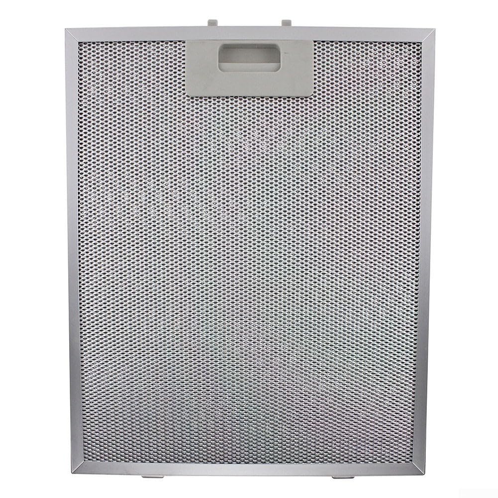 2Pack Cooker Hood Filter Replacement 340X280x9mm,Range Hood Filter Oil Screen Oil Baffle Range Hood Accessories,5-Layer Aluminum Mesh Hood Vent Filter