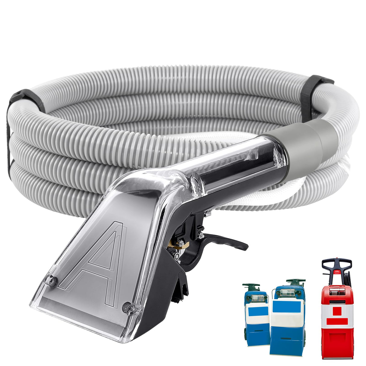 【Upgrade】Universal Upholstery Attachment with 12-FT Hose,Compatible with Rug Doctor Mighty Pro,X3,Wide Track Carpet Cleaner,Clean Carpet,Stair, Mattresse,Remove Dirt and Odor,2-Year Warranty