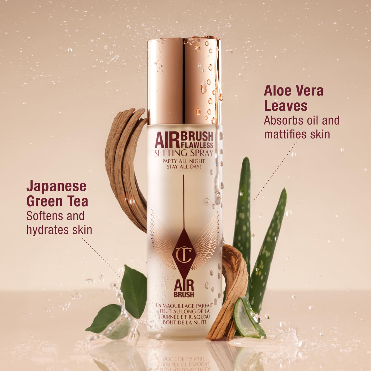 Charlotte Tilbury Airbrush Flawless Setting Spray - Hydrating - 1.1 Fl Oz