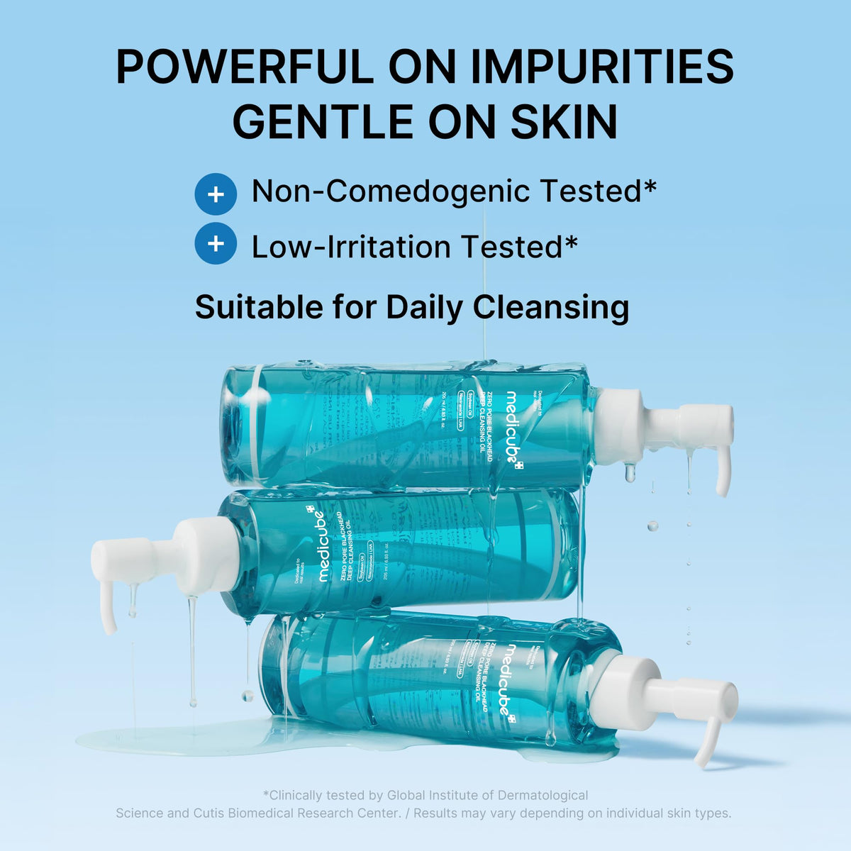 medicube Cleansing Oil Zero Pore, Makeup Remover, Blackhead & Pore Care