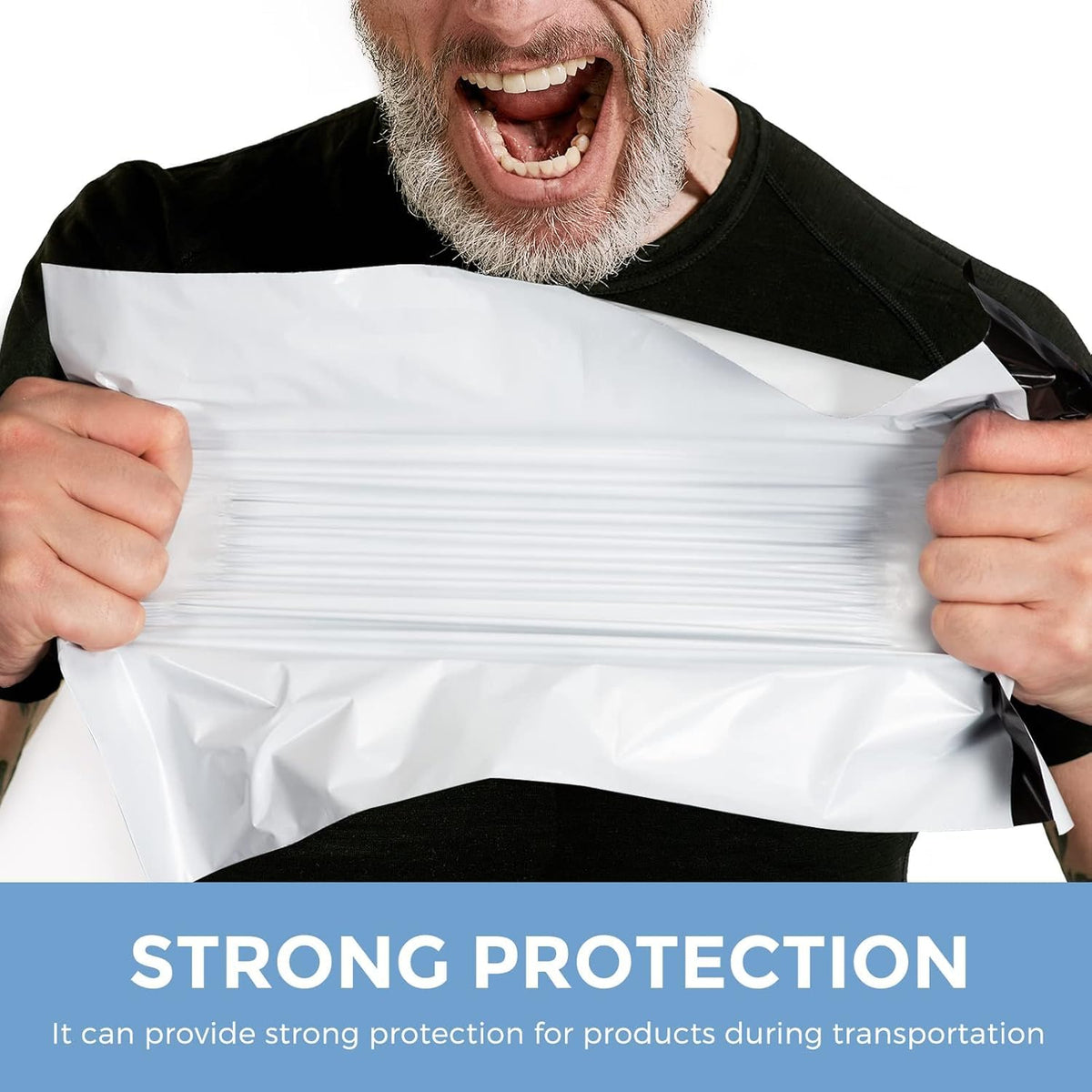 Metronic Poly Mailers 12x15.5 100 Pcs Medium Size Shipping Bags for Clothes