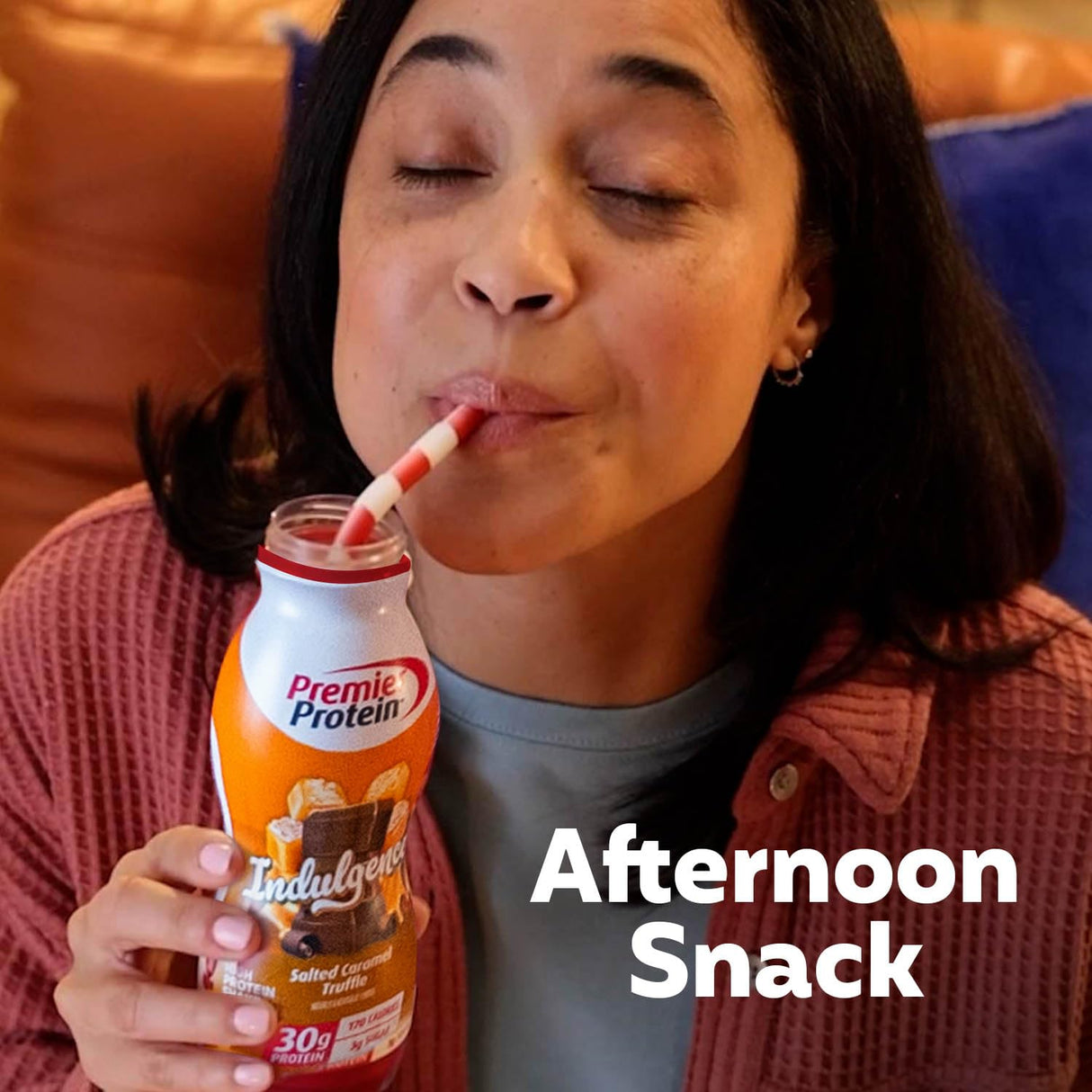 Premier Protein Indulgence Protein Shake, 30g Protein, 3g Sugar, Salted Caramel Truffle, 11.5 fl oz, Pack of 12