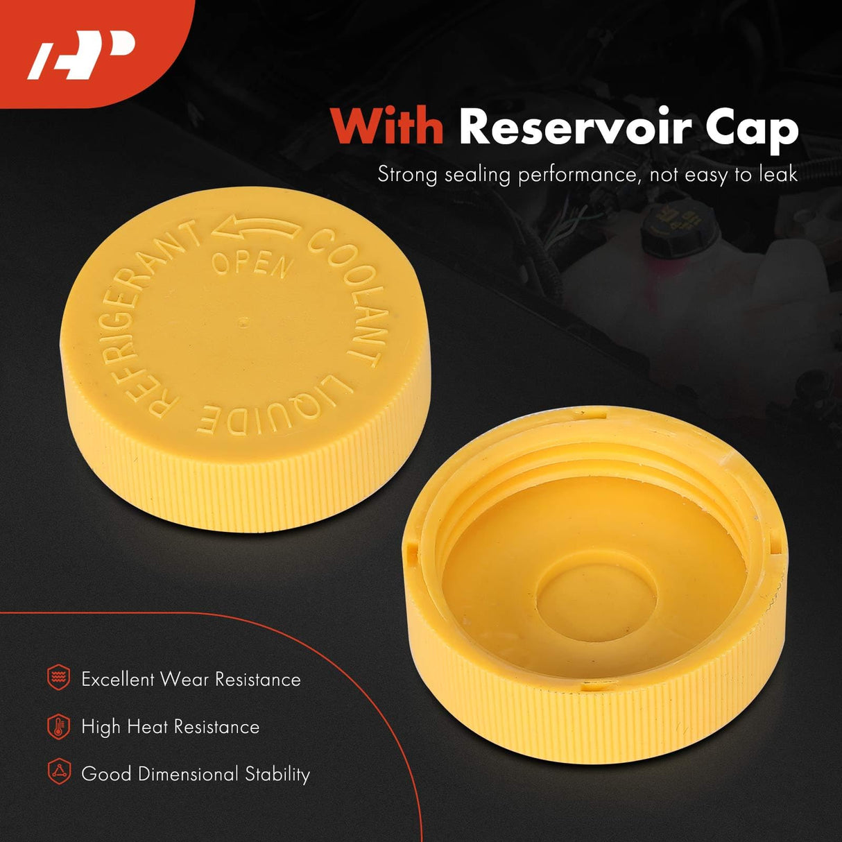A-Premium Engine Coolant Overflow Recovery Reservoir Tank Compatible with Nissan Urvan 2002-2009, Replaces# 21710VW010