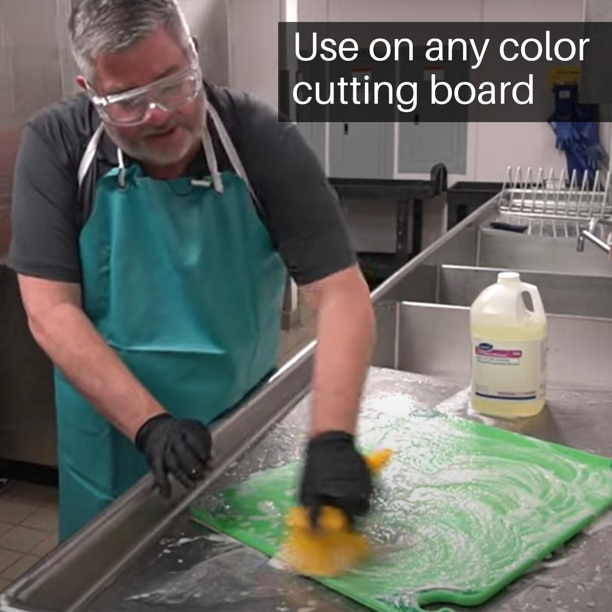 Diversey 101109766 SUMA Block Whitener Liquid Cleaner Removes Stains from Cutting Boards, Chopping Blocks, Ready-to-Use, 1-Gallon