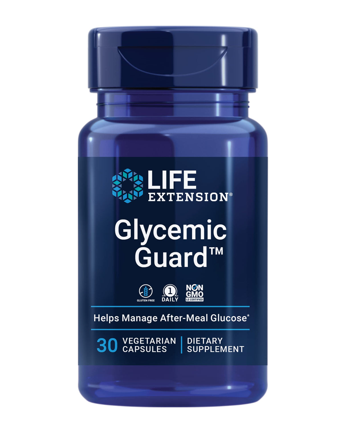 Life Extension Glycemic Guard™, Clove Extract, Maqui Berry (Aristotelia chilensis), Helps Maintain Already Healthy glycemic Balance, Vegetarian, Gluten-Free, 1-Daily, Non-GMO, 30 Capsules
