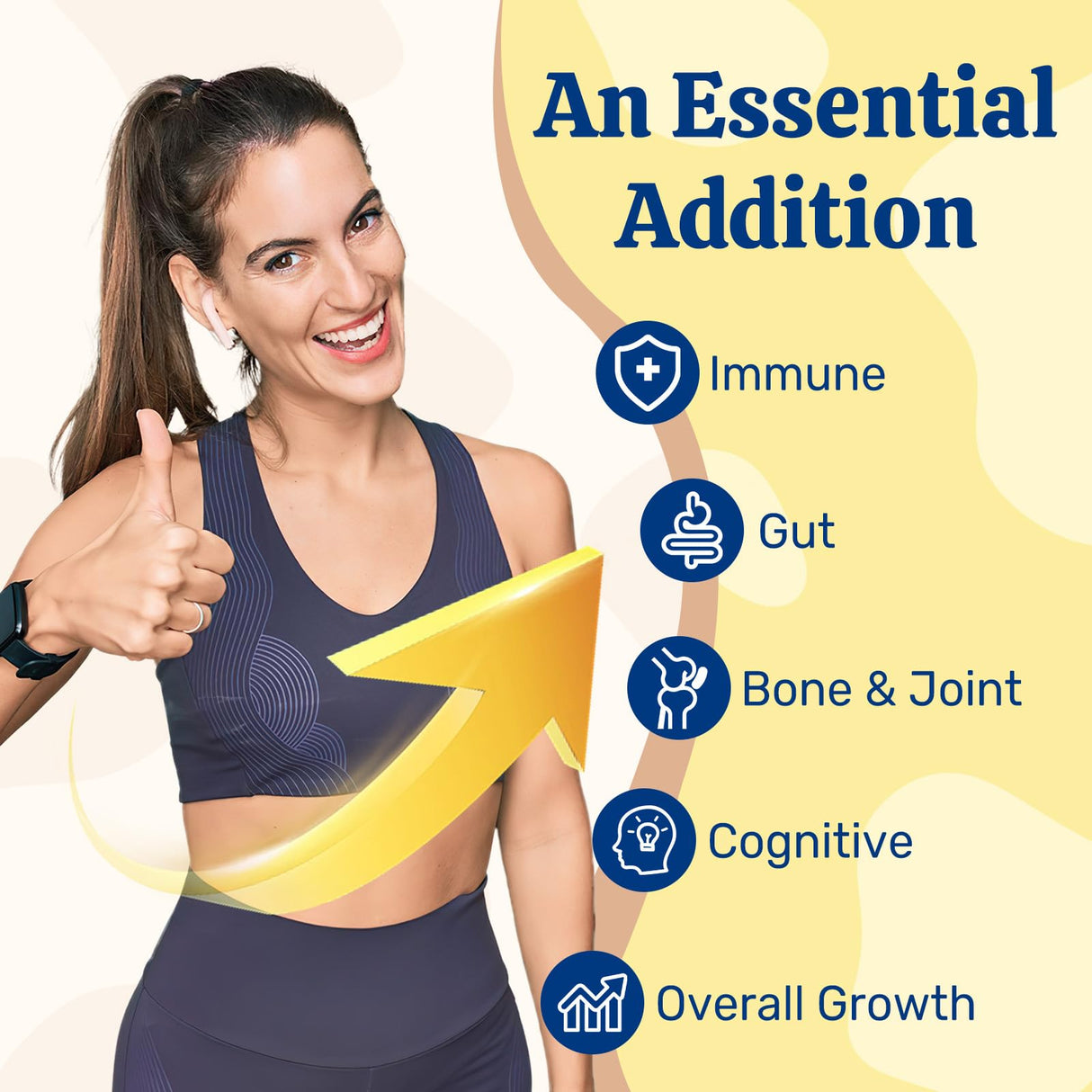 Bovine Colostrum Chews Supplement with 60% IgG for Humans Women Men Kids- for Immune, Gut, Bone, Joint, Cognitive, Overall Growth, from Grass-Fed Cows & Vanilla Flavor, 60 Soft Chews