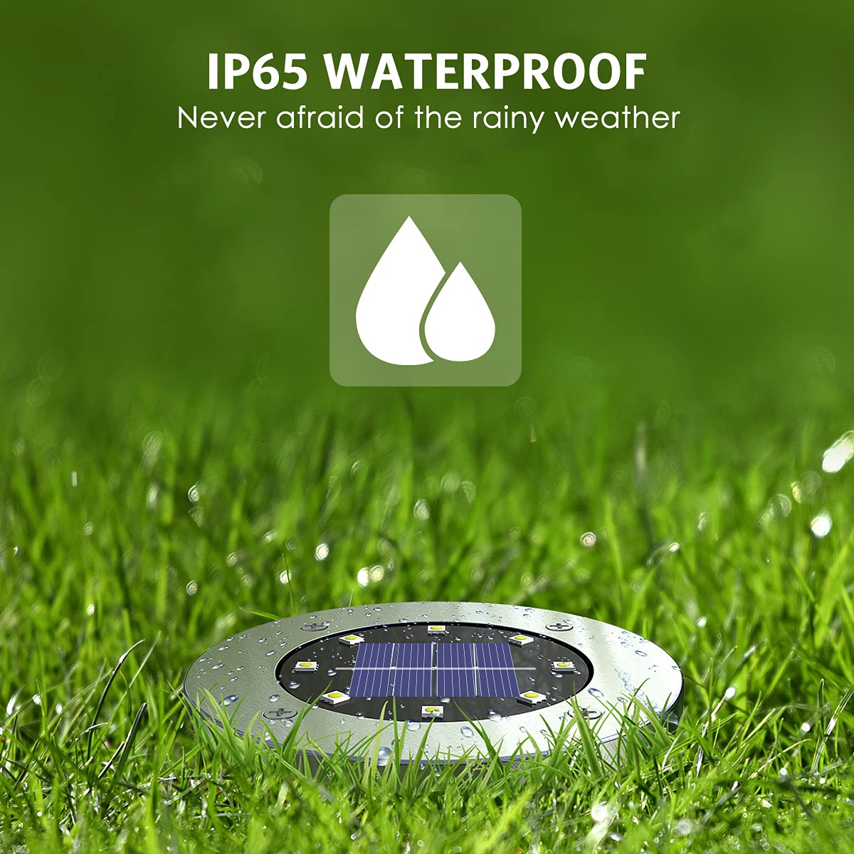 OULONGER Solar Lights Outdoor 16 Pack, Solar Garden Outdoor Waterproof Pathway Lights Bright In-Ground Light Outdoor Lighting Decor for Lawn, Patio, Yard, Driveway, Step and Walkway White Light