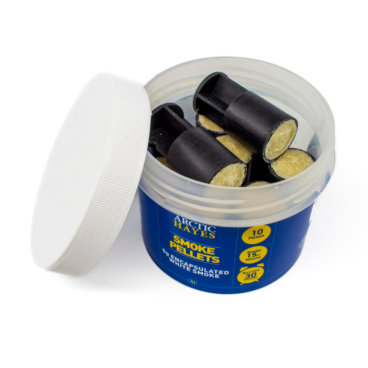 Kudos-Trading - Smoke Pellet 5g White High-Visibility, Non-Toxic, Reliable Performance for Safety Drills, Air Flow Tests, Plumbing, Theatrical Effects, Airflow Testing and Emergency Signaling.