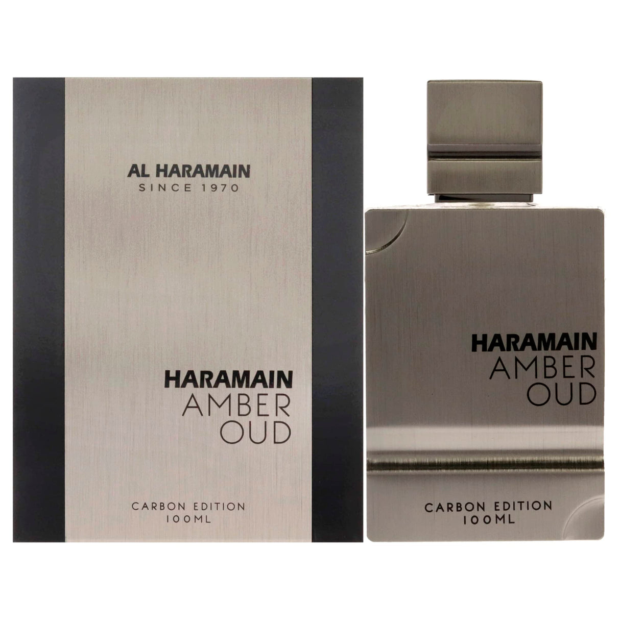 Al Haramain Amber Oud Carbon Edition - Cologne for Men - Long Lasting Perfume for Men - Arabian Perfume - Men's Cologne - Oud Perfume - 3.4 oz