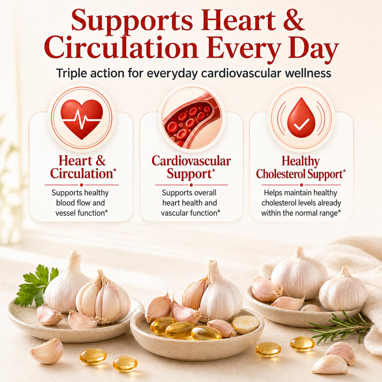 MiloLabCo Resilia Aged Garlic Extract Softgels with CoQ10 Ubiquinol, Odorless 2-Year Matured Garlic Supplement, Non-GMO, 60 Softgels