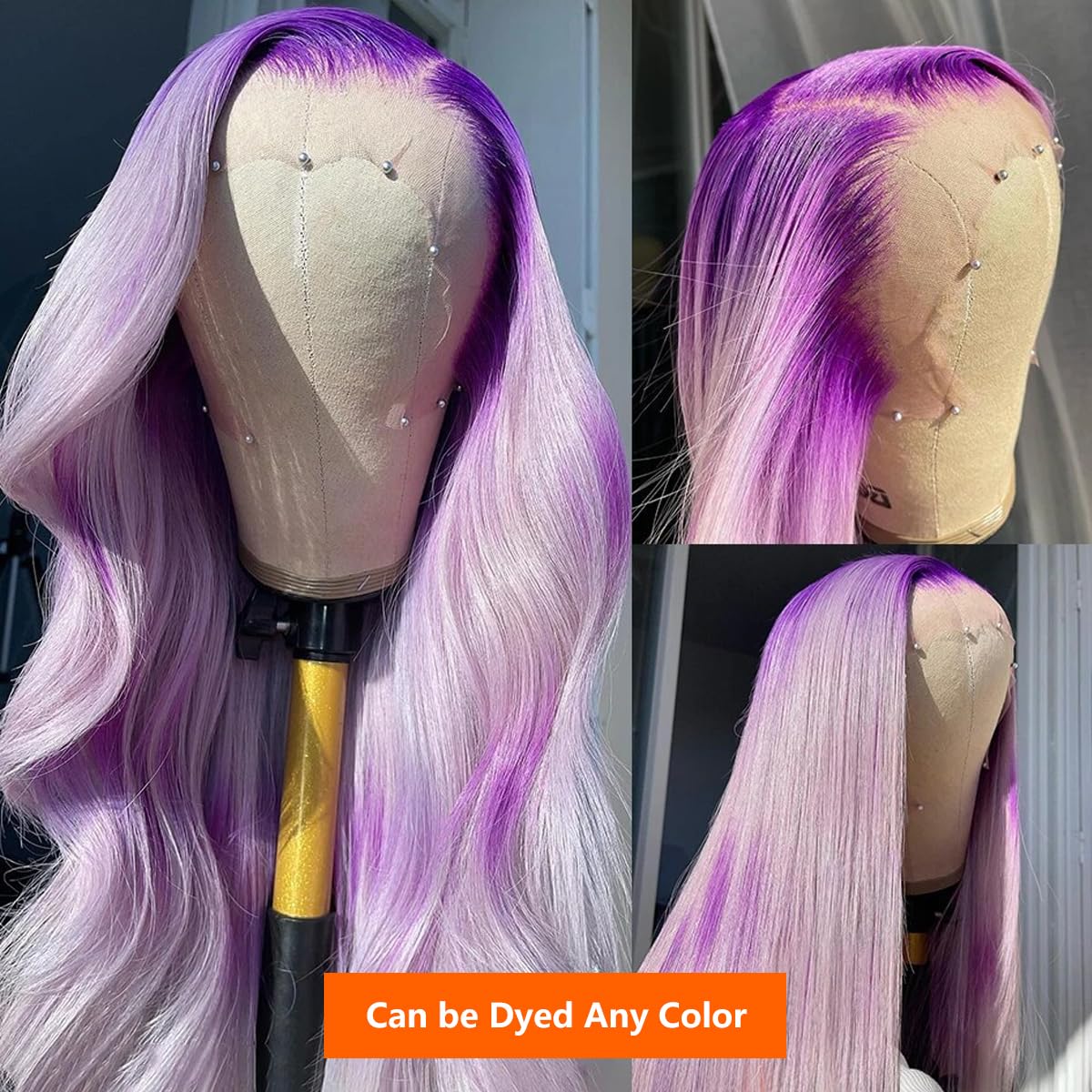 DJFG 613 Lace Front Wig Human Hair 30 Inch Blonde Wig Human Hair 613 13x6 Lace Front Wig Human Hair 200 Density Blonde Lace Front Wigs Human Hair Pre Plucked HD Lace Frontal Wig Straight Glueless