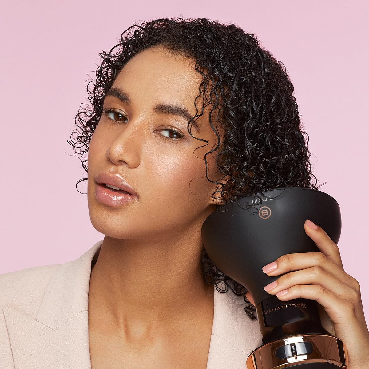 Bellissima Italia Hair Diffuser Diffon Ceramic - Lightweight Curly Hair Dryer with Argan Oil - DF1 5000