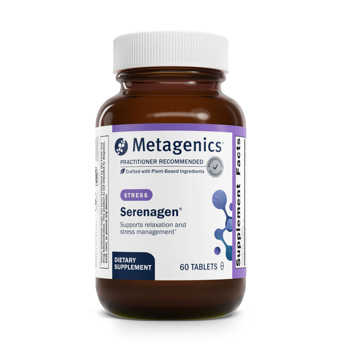 Metagenics Serenagen, Traditional Herbal Stress Management Formula with Asian Ginseng Root to Help Adjust to Stressful Environmental Challenges - 60 Tablets