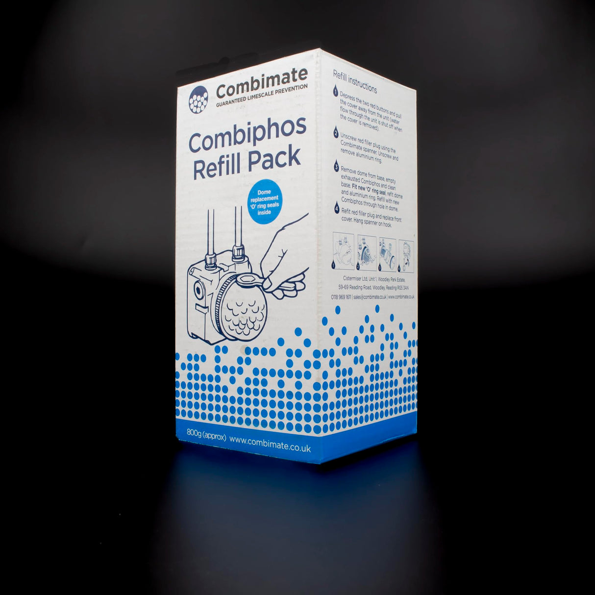 Cistermiser Combimate Scale Remover Descaling Solution for Home & Commercial Boilers Removes Limescale Rust & Corrosion Reduces Energy Consumption Easy to Use, Non-Toxic & Environmentally Friendly
