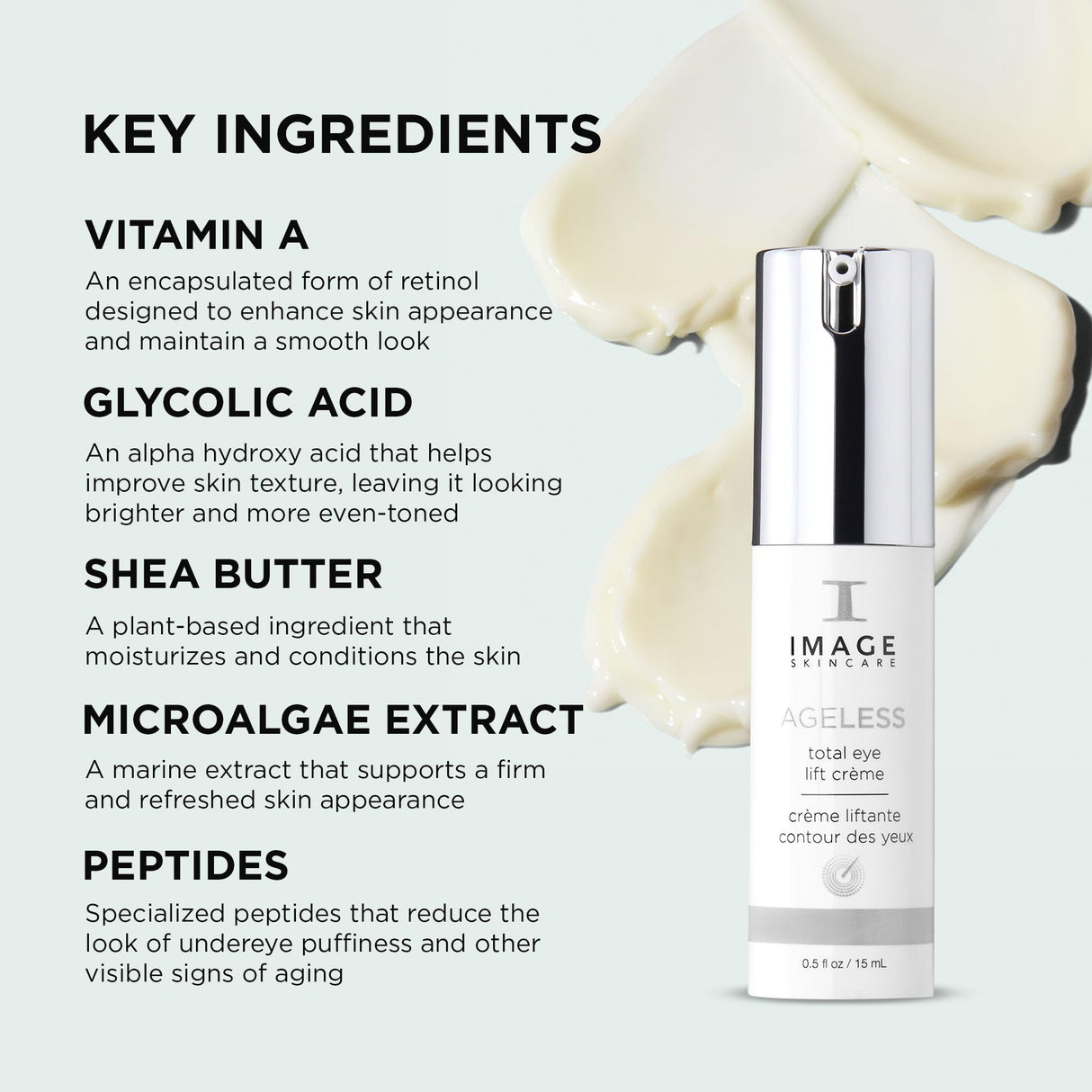 Image Skincare Ageless Total Eye Lift Creme 15 ml / 0.5 oz