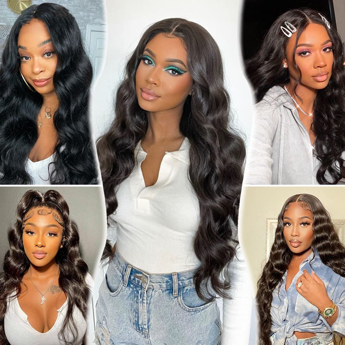 12A Brazilian Human Hair Bundles Body Wave 28 inch Single Bundle Virgin Hair Bundles Body Wave Bundles Human Hair 100G Natural Black Hair Extensions