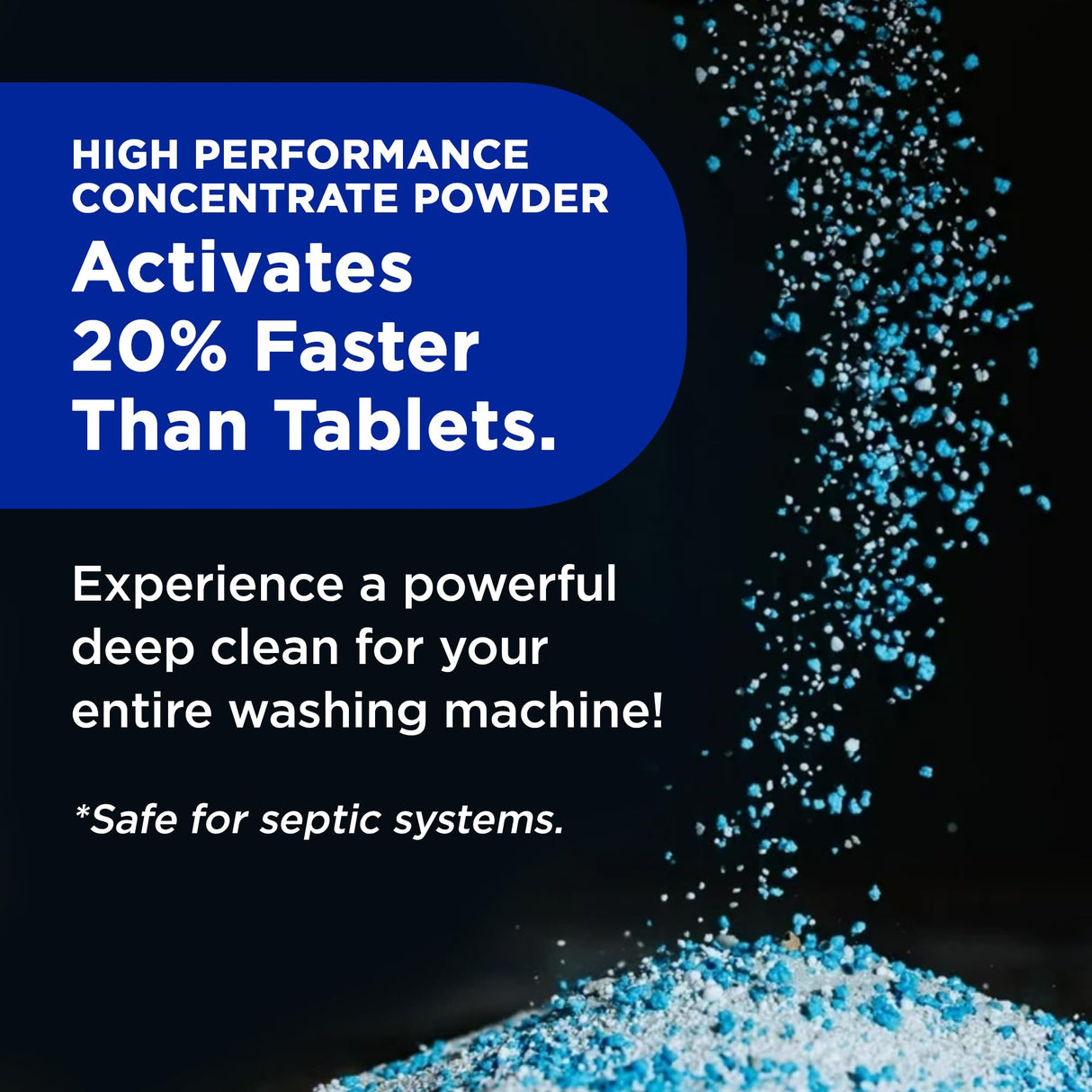 Washing Machine Cleaner by Tide, Washer Machine Cleaner with Oxi for Front and Top Loader Washer Machines, Deep Cleaning Residue & Odor Eliminator, 21 Month Supply