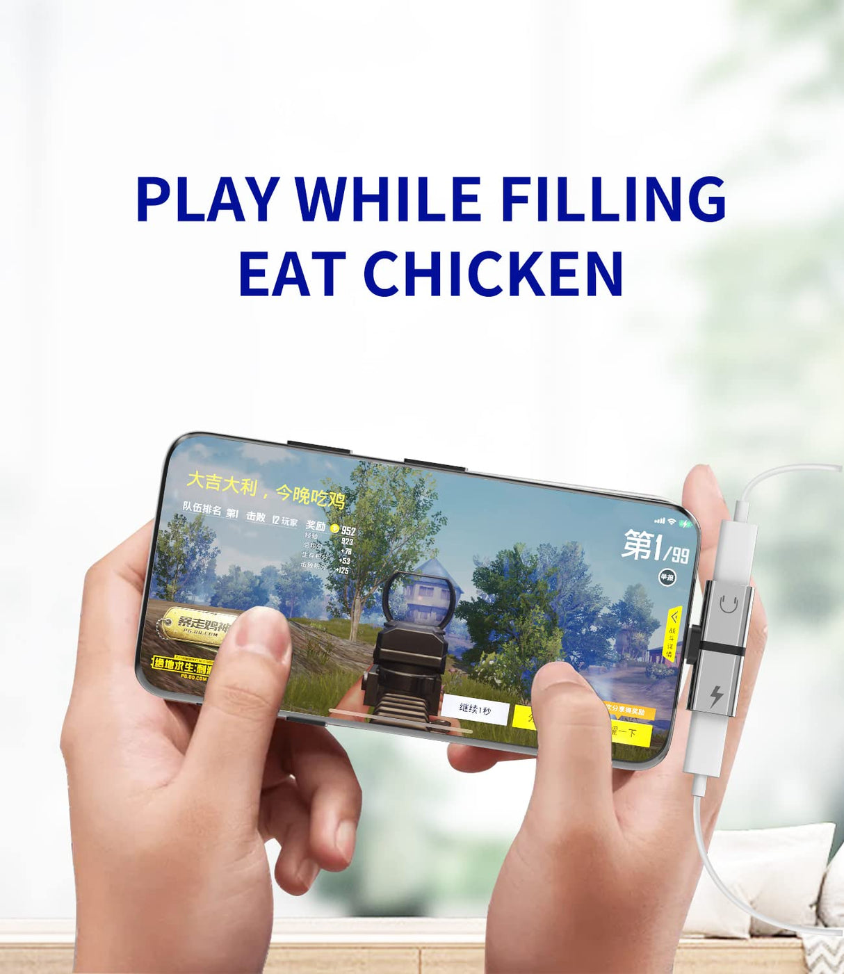 2pack,Headphone Adapter Lightning to Audio Jack and Charger Earphone Charging Splitter Compatible with iPhone 11 12Mini pro max xs xr x se2 7 8plus for ipad air Cable Connector,Apple MFI Certified