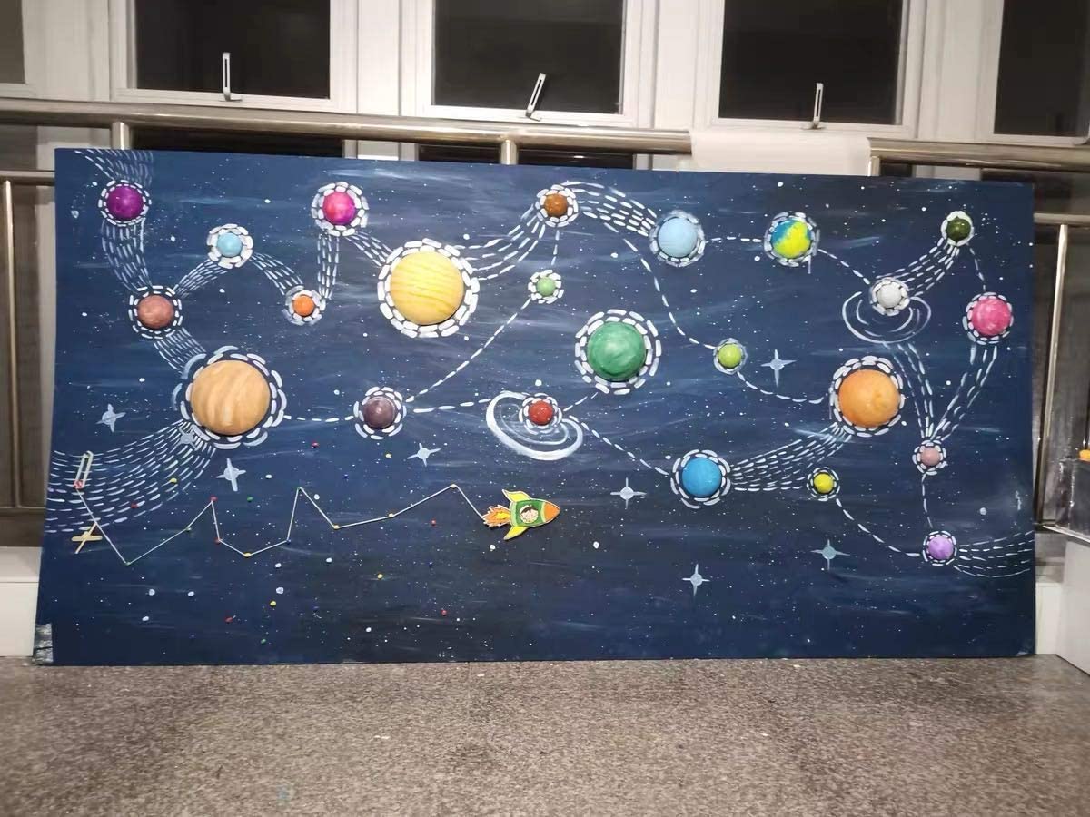 Crafjie 4 Inch Craft Foam Balls 24-Pack, Supplies Foam Balls for Christmas DIY Arts and Crafts, Smooth Polystyrene Foam Ball, for Decoration Household School Projects, White