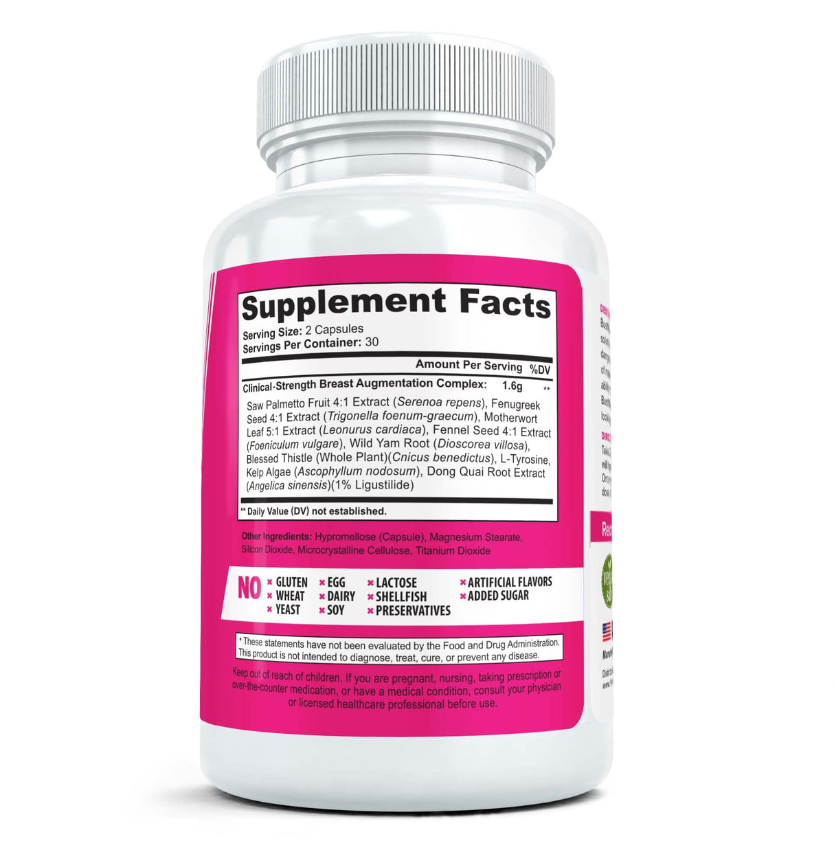 2 Pack Bustmaxx: Most Trusted Breast Enhancement Pills, 60 Cap