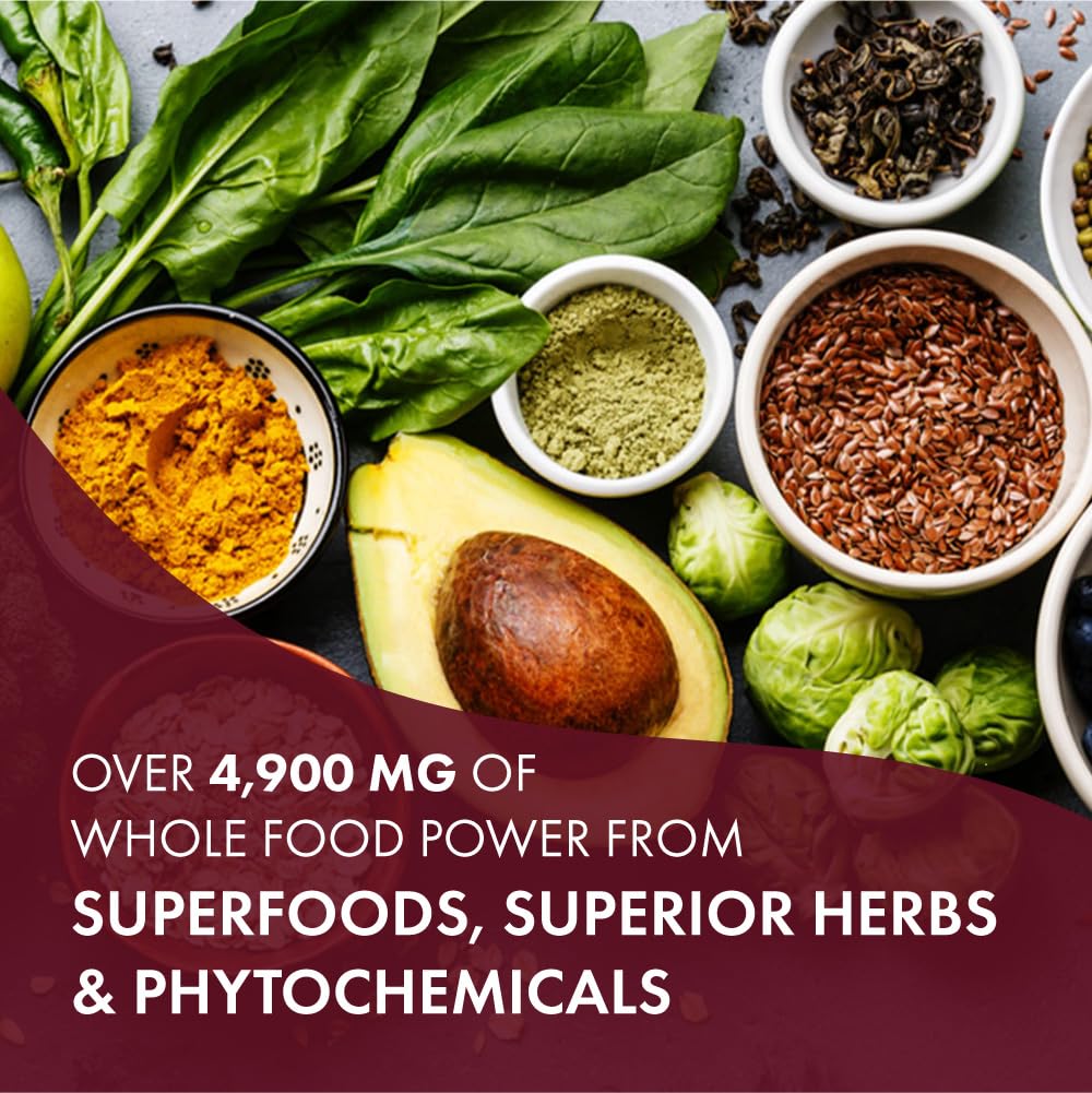 One n Only Whole Food Multivitamin by Pure Essence - Super Energetic Once a Day with Superfoods, Minerals, Enzymes, Vitamin D, D3, B12, Biotin - 90 Tablets