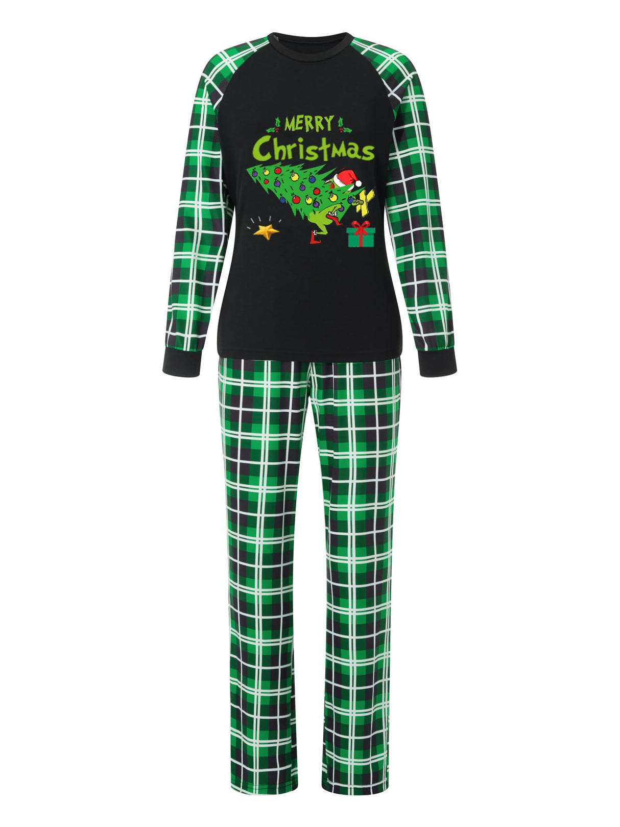 Family Christmas Pjs Matching Sets Christmas Family Pajamas Matching Sets Couples Christmas Pajamas Holiday Jammies(PJS-135-Women, Medium)