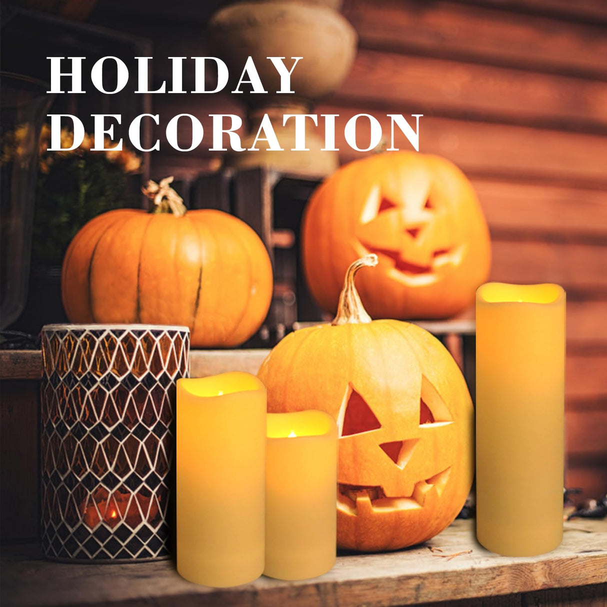 fclayvts 24-Pack LED Flameless Candles with Remote Control -Remote flameless Candles- Timer Candles -3D Flame, for Halloween Christmas Parties,Wedding,Home,Gift and Special Occasions(Three Sizes)