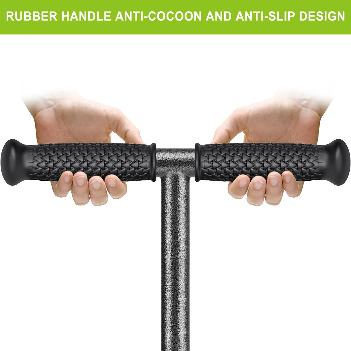 Dolibest Manual Aerator Lawn Tool, Manual Yard Plug Aerators with 4 Stainless Steel Semi-Open Plugs, Pre-Assembled Manual Grass Aerating Tool & Clean Hand Tool, Improving Lawn Health -37Inch
