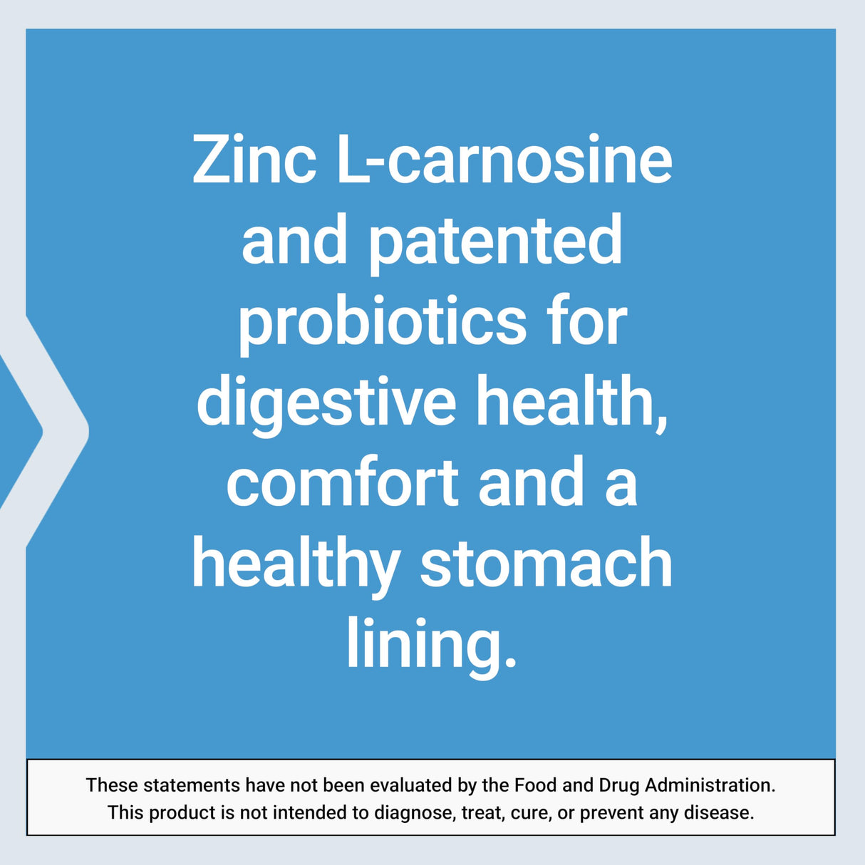 Life Extension Gastro-Ease - Digestive Health - Gastric Health Supplement with Zinc L-carnosine Plus Pylopass For Healthy Stomach Support - Non-GMO, Gluten-Free - 60 Vegetarian Capsules