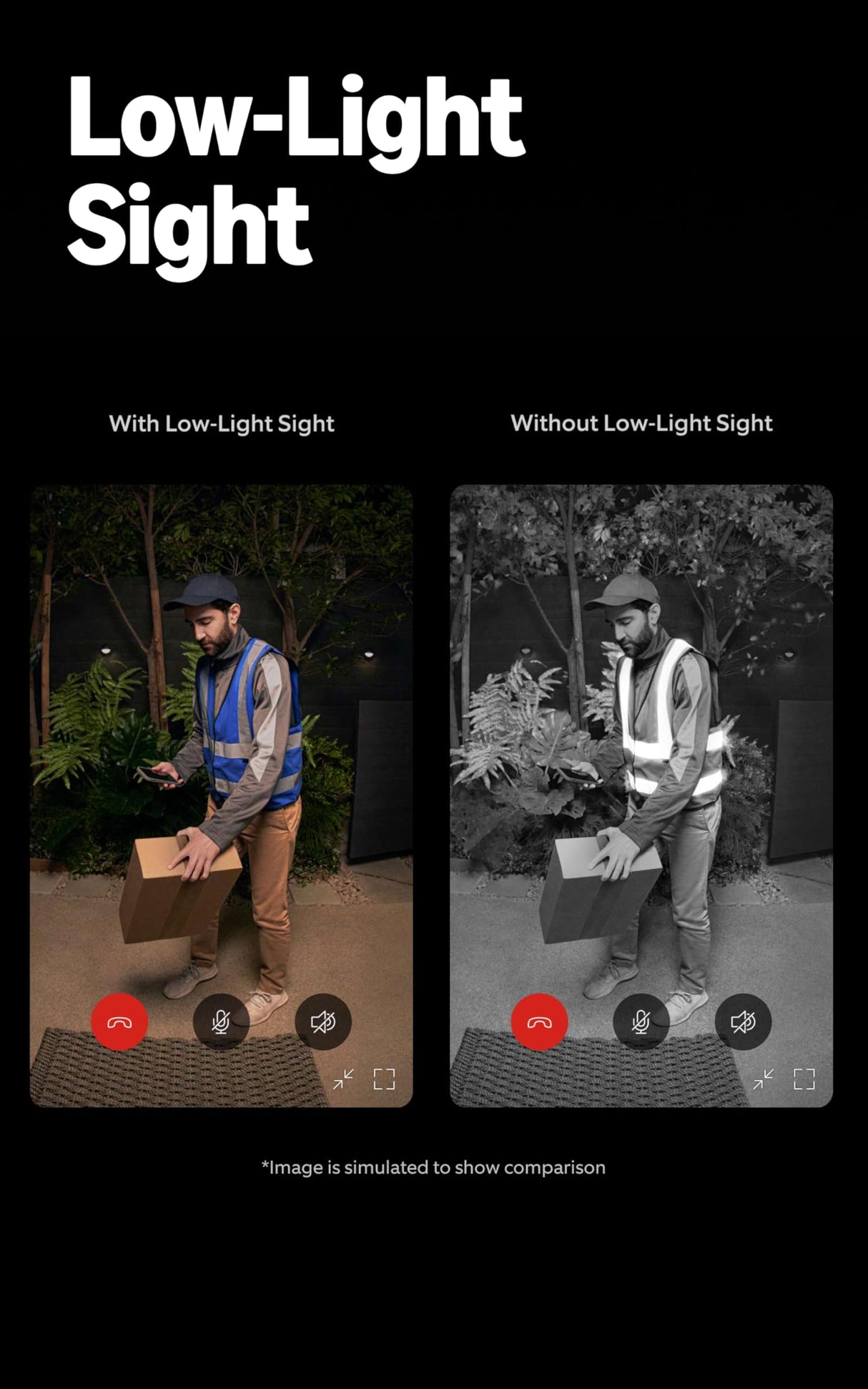 Ring Battery Doorbell Pro, Home or business security, Two-Way Talk with Audio+, 3D Motion Detection, and 1536p HD+ Head-to-Toe Video