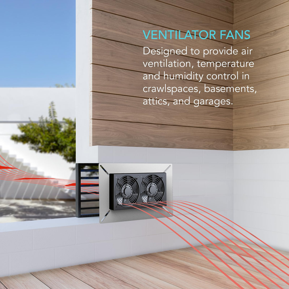 AC Infinity AIRTITAN T7 Ventilation Exhaust Fan 12"