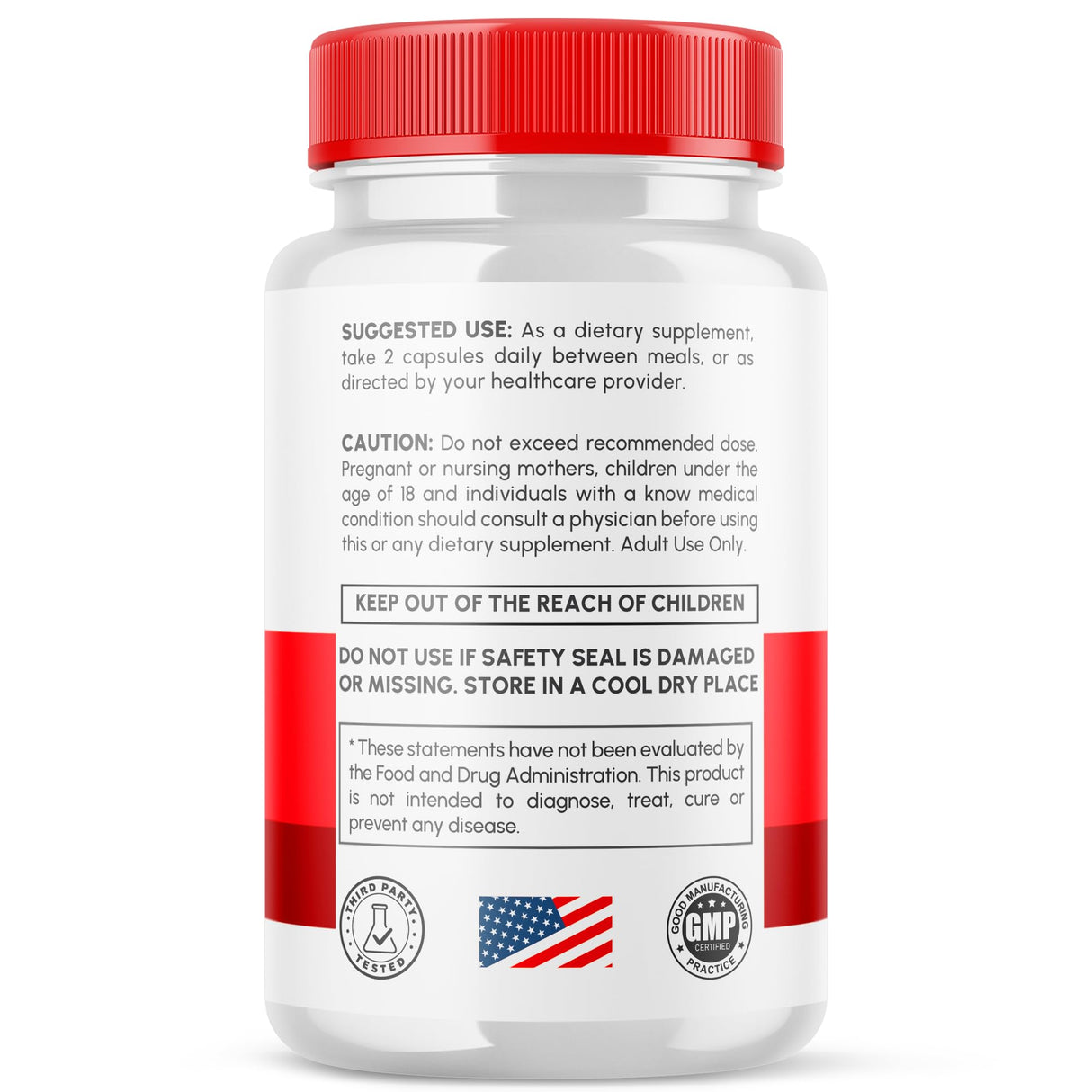 GlucoHealth Plus Capsules - GlucoHealth Plus Advanced Optimizer Formula Vitamin Supplement - All Natural GlucoHealth Plus Daily Wellness Pills - Premium Formula for Health and Wellness (60 Capsules)