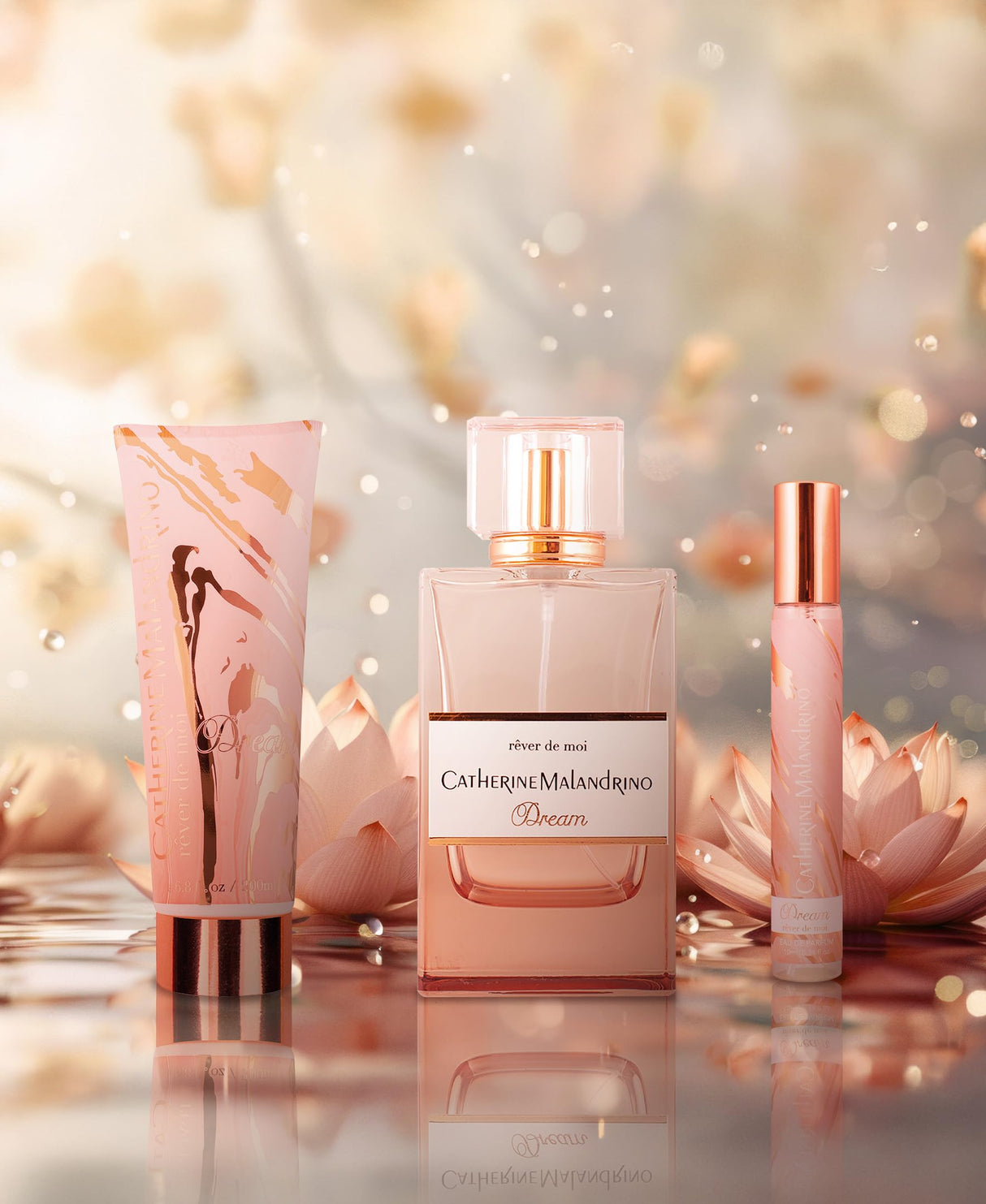 Catherine Malandrino Dream Eau de Parfum Gift Set, 3 piece.