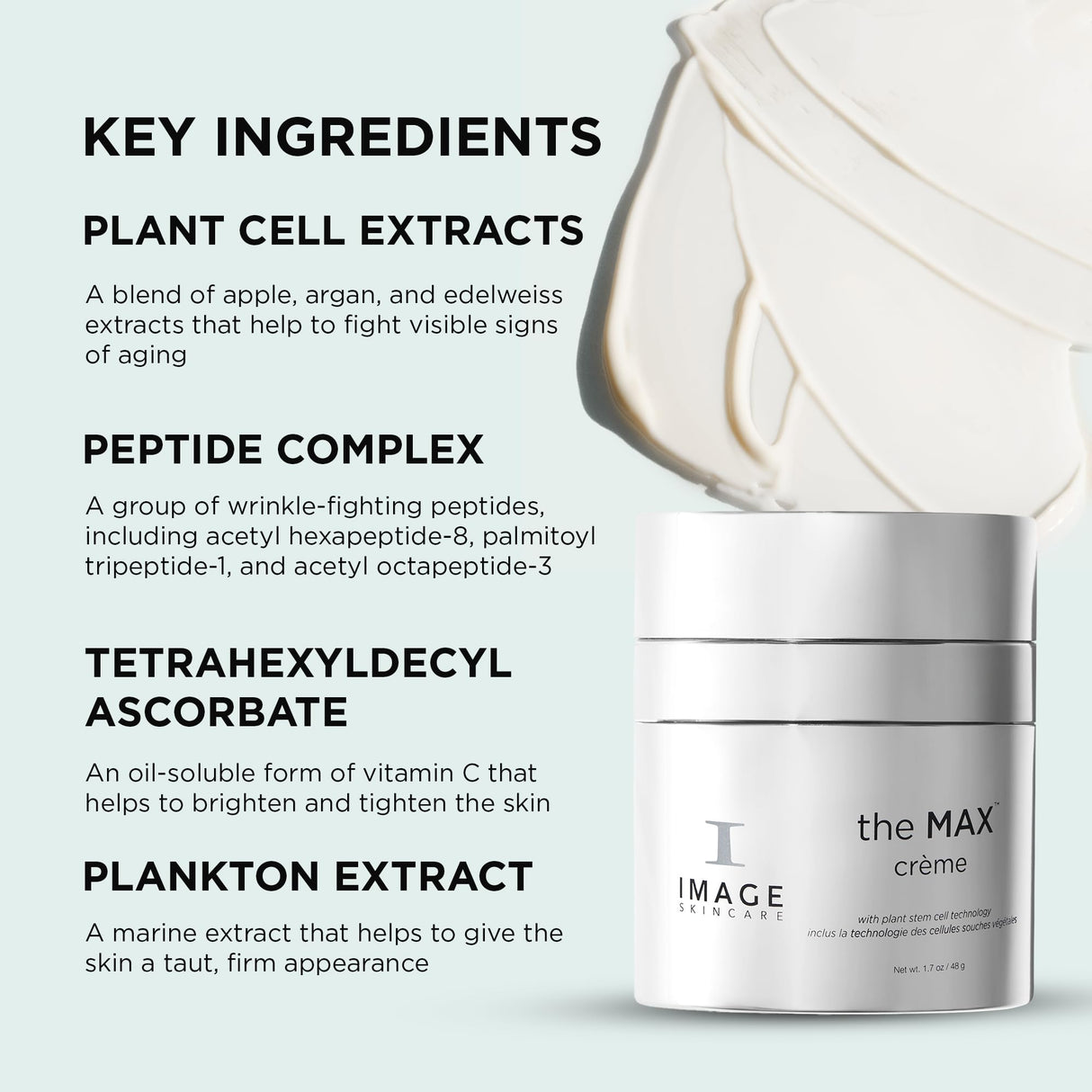 IMAGE Skincare, the MAX Crème, Anti-Aging Night Cream to Firm, Tighten, Smooth and Even Facial Skin Tone, 1.7 oz