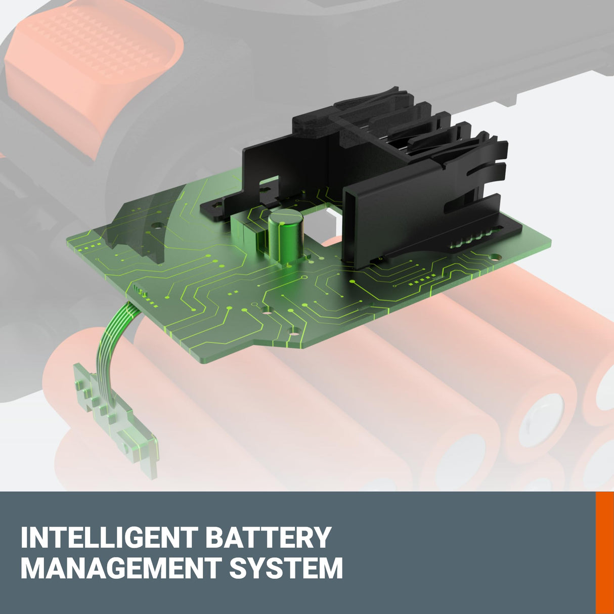 WORX 20V Battery PowerShare Lithium-ION 2.0 Ah 1 pc, WA3669