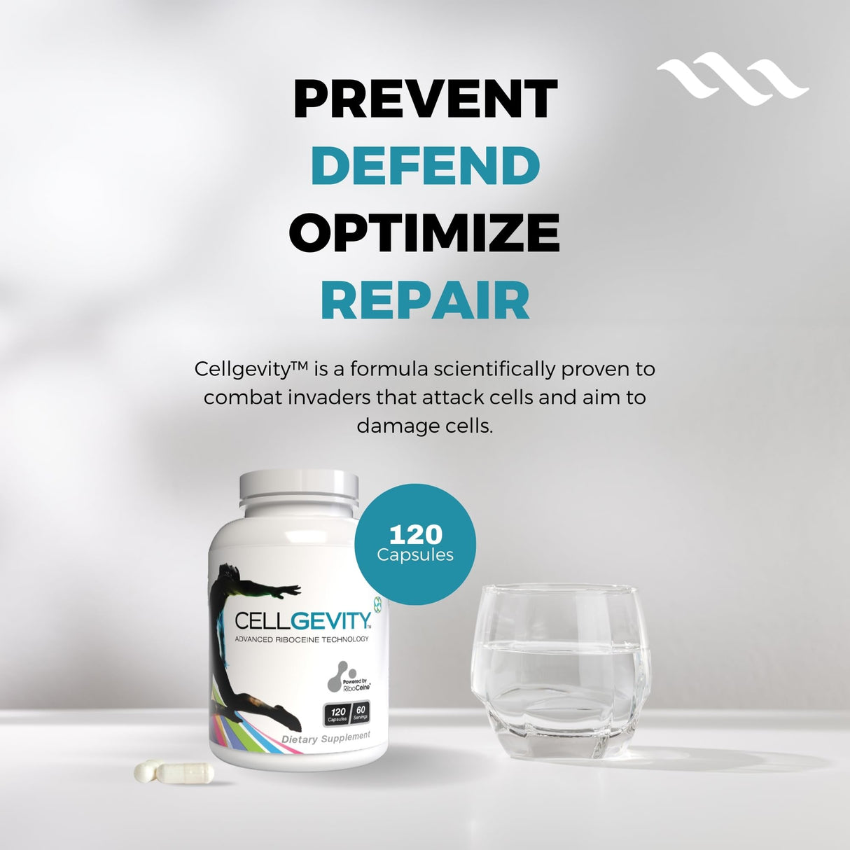 Cellgevity, Advanced Riboceine Technology, 120 Vegetable Capsules, 60 Servings