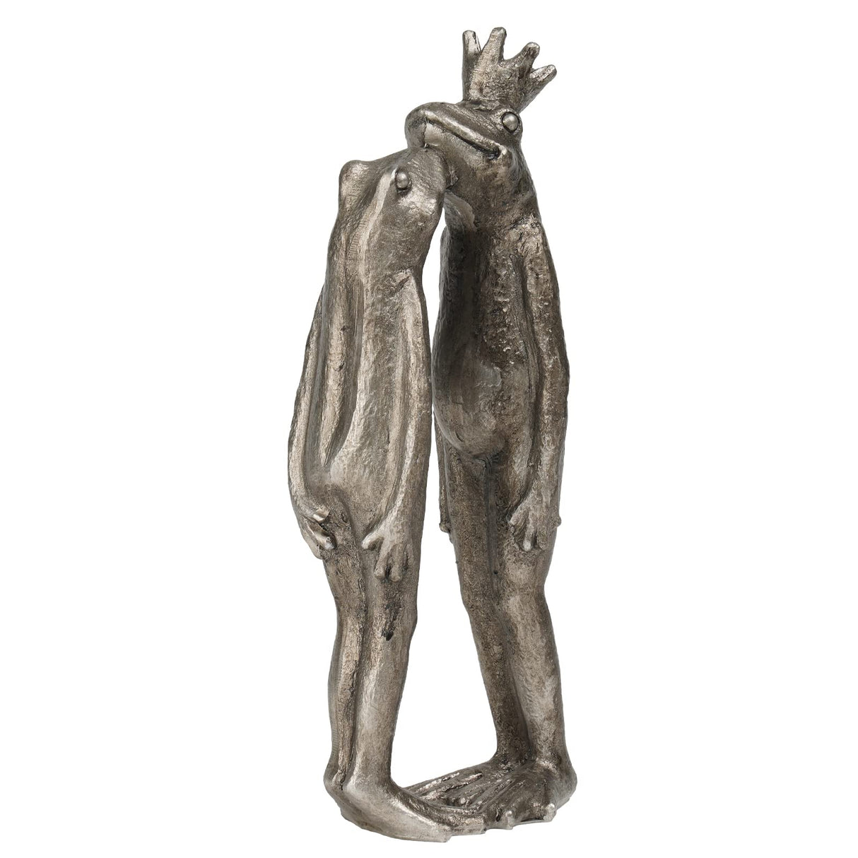 Frog Decor Garden Statue Decor Outside - Artgenius Couple Kissing Statue Outside Frog Figurines for Yard Patio Lawn Decorations Couple Frogs Front Yard Decorations Outdoor 3.6"2.1"8.7" LC Lcdecohome