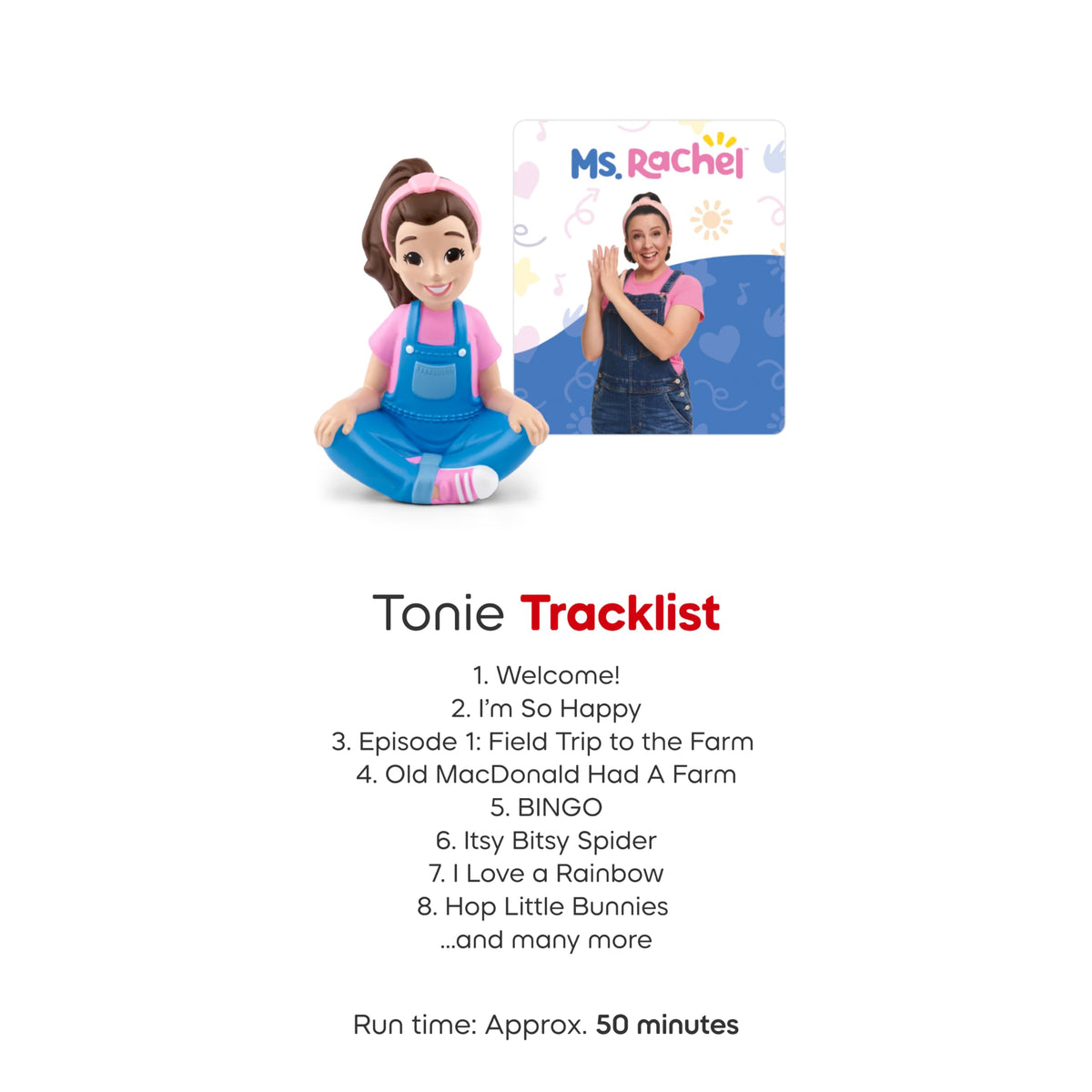 Tonies Ms. Rachel Audio Toy Figurine