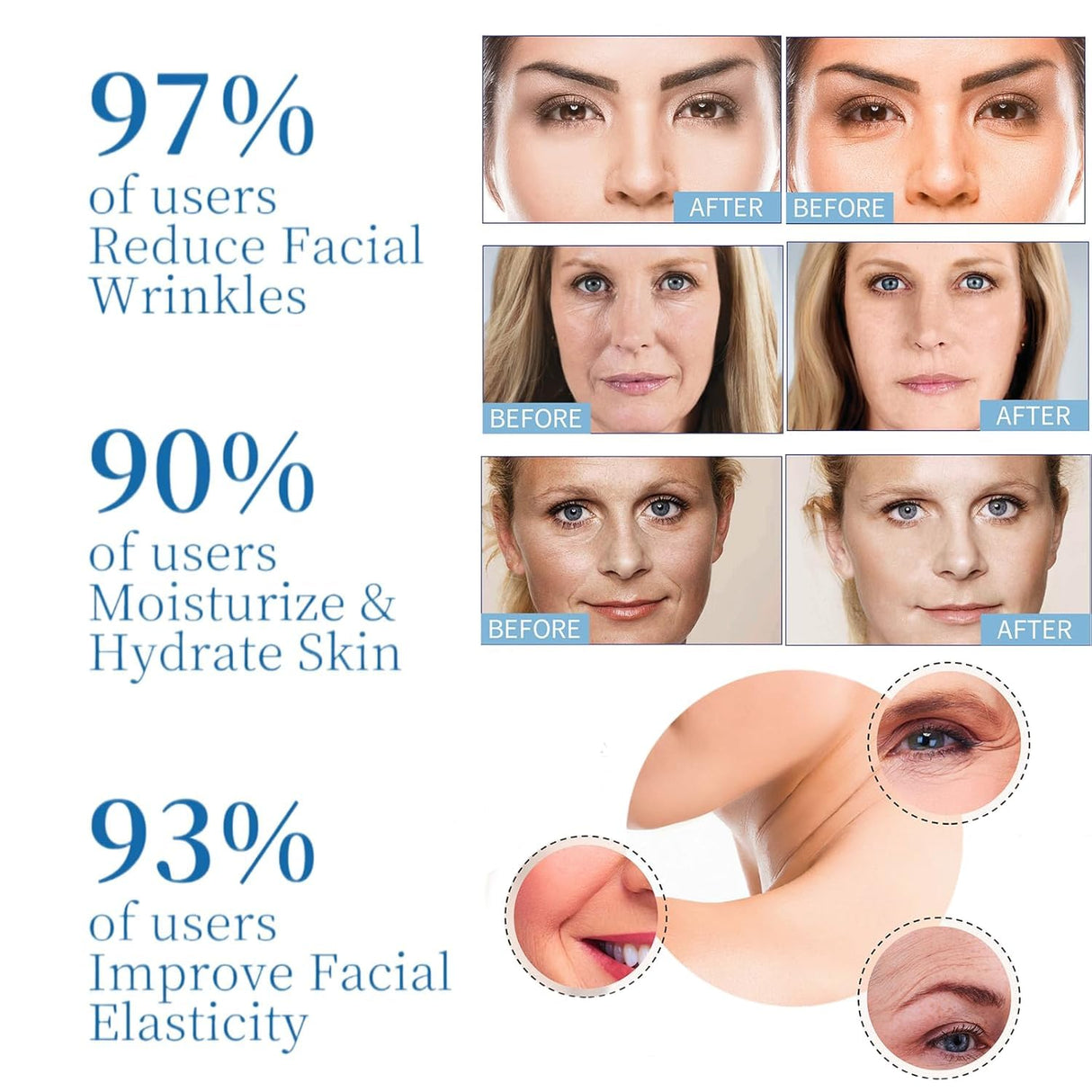 Olavita Face Serum, Olavita Serum, Vitamin C & E, Anti Aging Face Tightening, Boost Skin Collagen, Reduce Wrinkles & Plump Skin(2pcs)