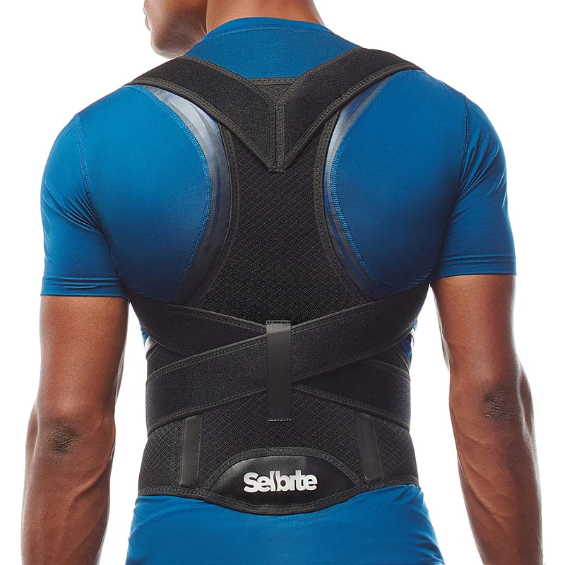 Back Brace Posture Corrector for Men and Women - Adjustable Posture Back Brace for Upper and Lower Back Pain Relief - Muscle Memory Support Straightener (XX-Large)