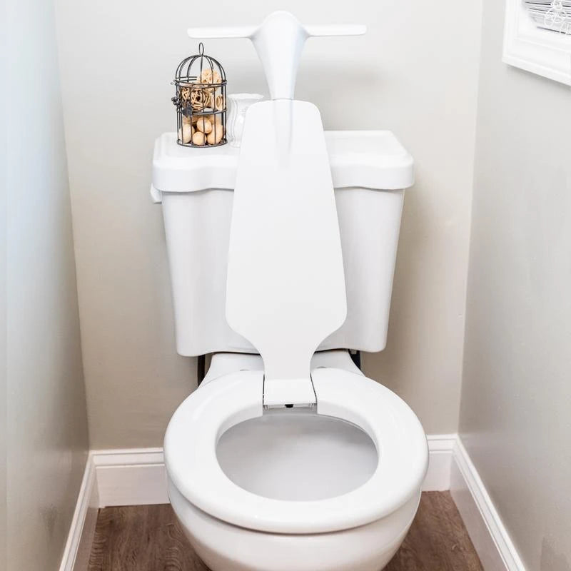 True Toilet End Urine Splatter Forever with the True Toilet - Size: Elongated Version