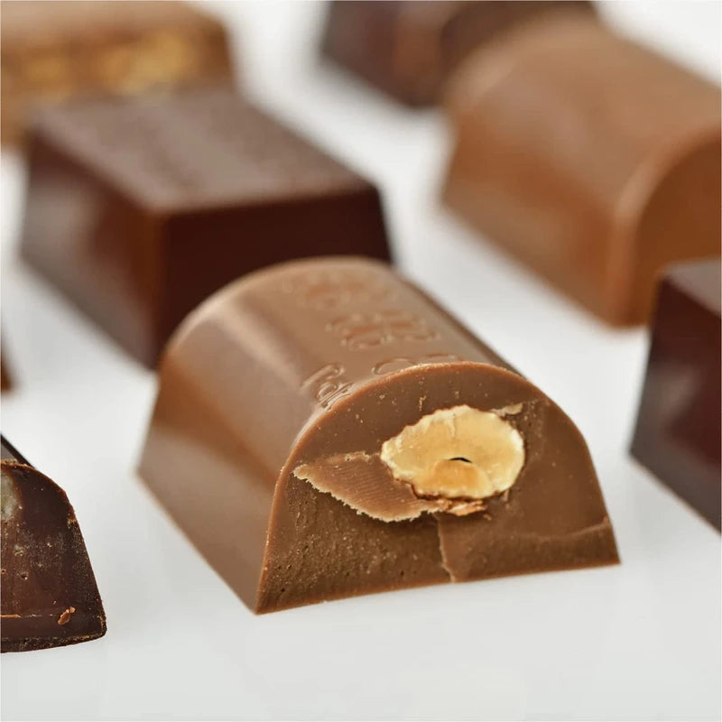Patchi Ballotin Milk Chocolate Gift Box (1.5lb) - Great for Holiday Gifting - Signature Truffles Assorted Gourmet Chocolates Box - All Natural Ingredients