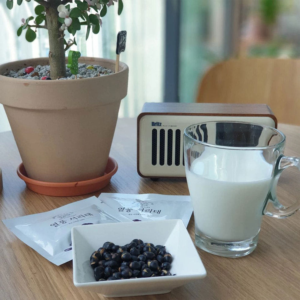 Neul Bom Foods Roasted Black Soybean Snack 200g