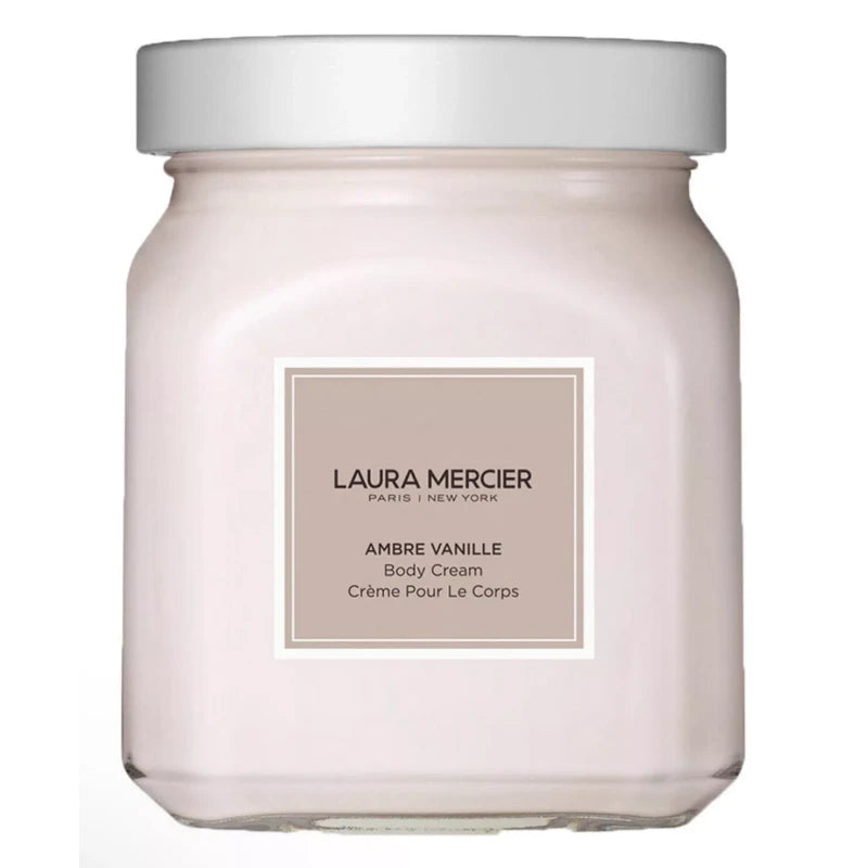 Laura Mercier Ambre Vanille Soufflé Body Cream 12oz 340g New Boxed & Jumbo