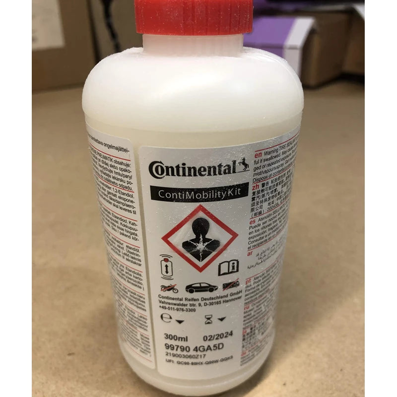 Continental Tires Sealant 300ml Replacement for Renault Nissan Honda Volvo Expiry 01/26