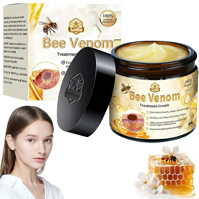 AEEHFENG LOVILDS Bee Venom Cream, Professional Bee Venom Skin Treatment Cream, LOVILDS Bee Venom Repair Cream for All Skin Types (1 Bottle)