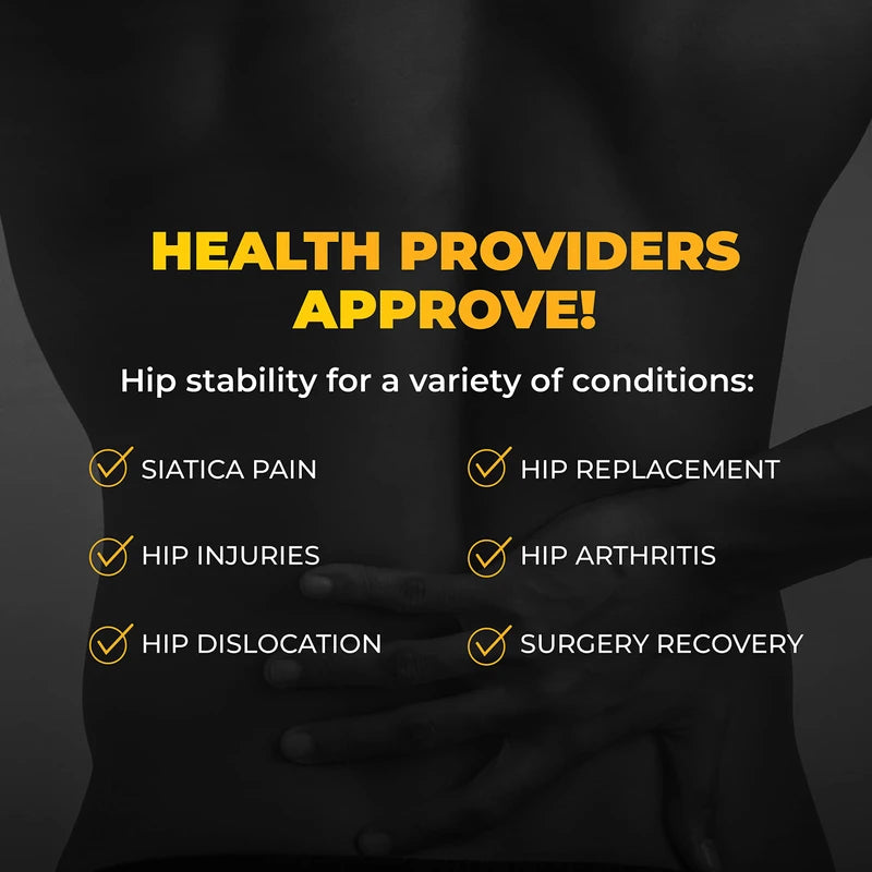 CopperJoint Hip Support Brace for Sciatica Pain Relief , Help Circulation - Hip Flexor Compression Wrap & Sciatic Nerve Brace for Comfort & Recovery - Hip Flexor Brace