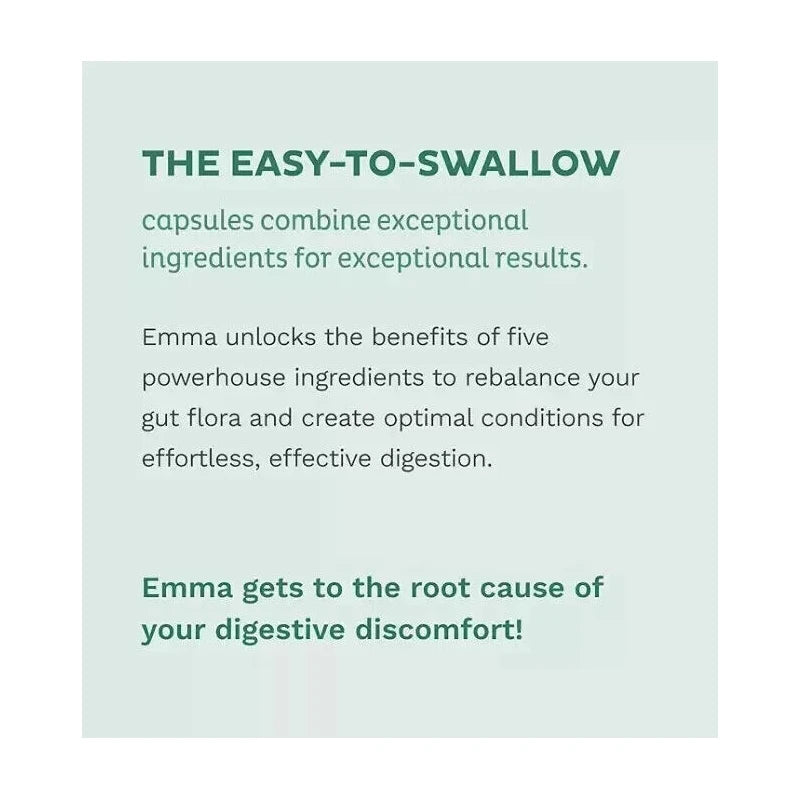 3 Pack Emma Relief Supplement Konsciens Keto For Gut Bloating - 60 Capsules