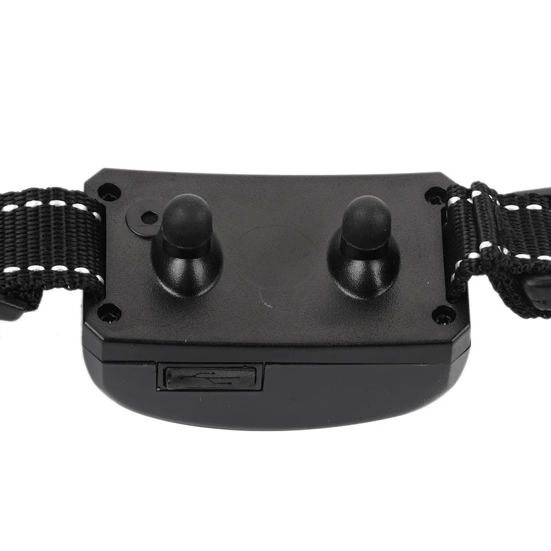 Barking Control Device Rechargeable Waterproof AntiBarking Collar Barking Detection(Blue)